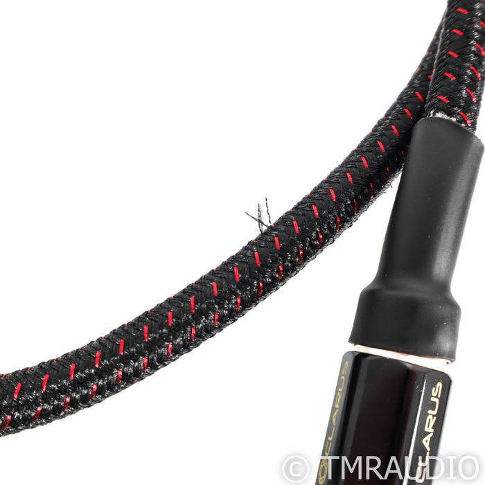 Clarus Cable Crimson XLR Cables; 1m Pair Balanced Interconnects