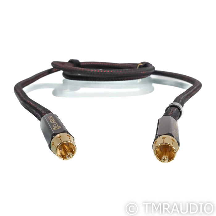 Clarus Cable Crimson RCA Digital Coaxial Cable; Single 2m Interconnect