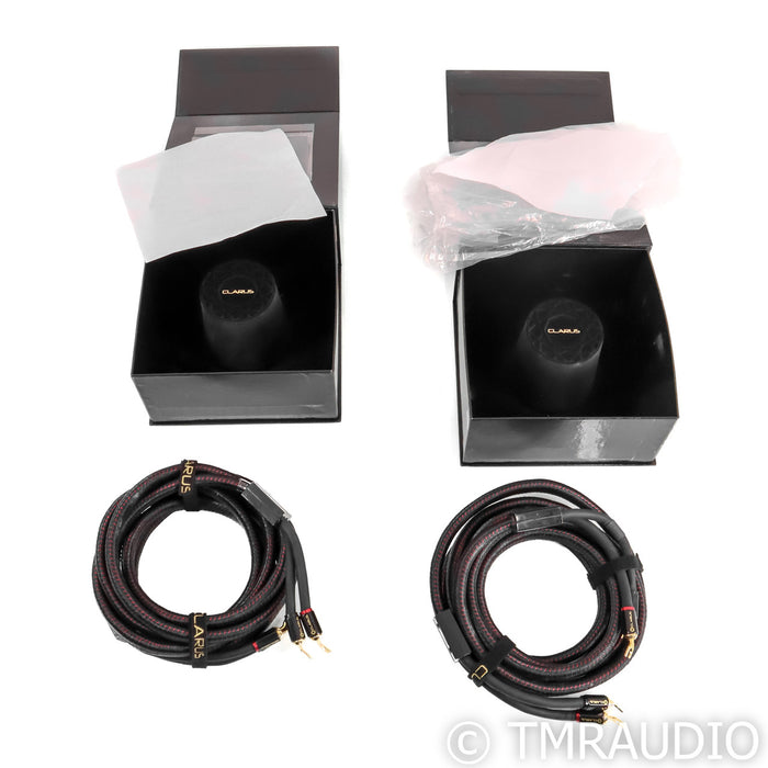 Clarus Cable Crimson Speaker Cables; 13ft Pair