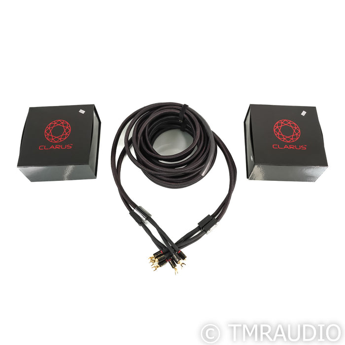 Clarus Cable Crimson Speaker Cables; 21ft Pair