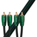 AudioQuest Evergreen RCA Cables; 3m Pair Interconnects