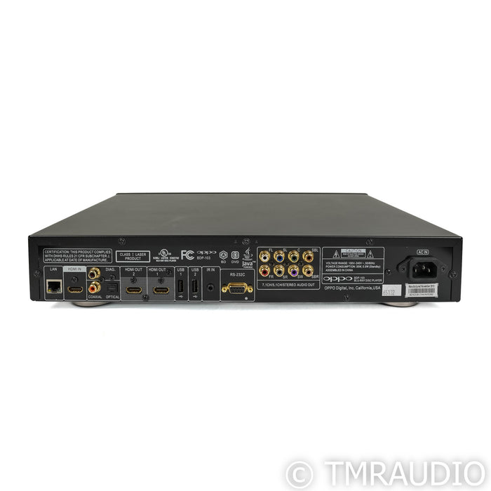 Oppo BDP-103 Universal Blu-Ray Player (No Remote)