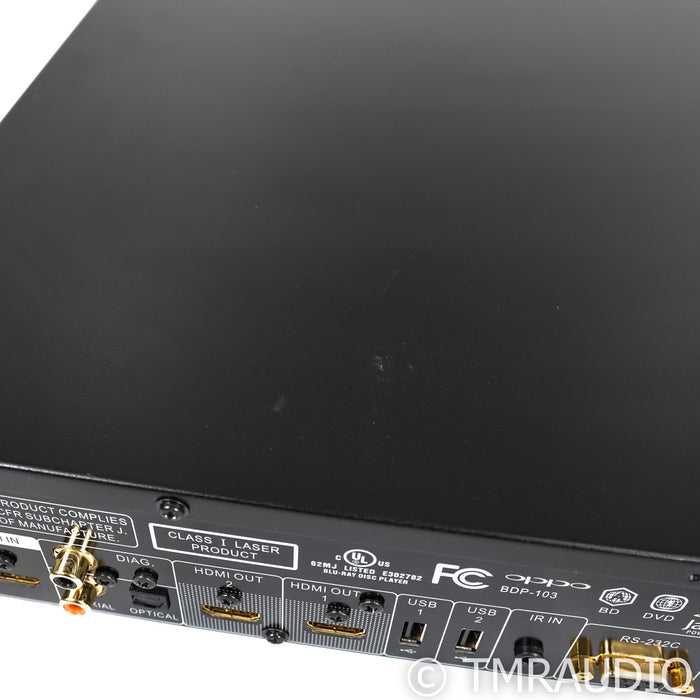 Oppo BDP-103 Universal Blu-Ray Player (No Remote)