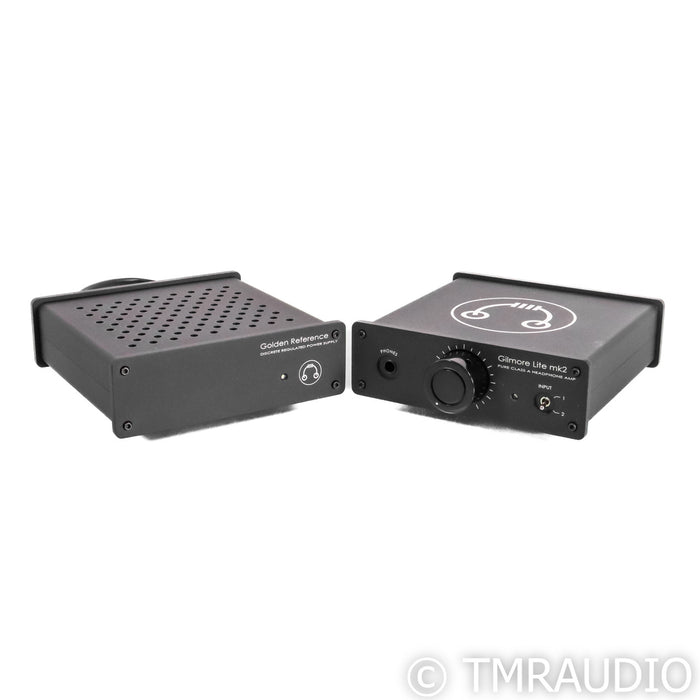 HeadAmp Gilmore Lite MK2 Headphone Amplifier; Golden Reference PSU