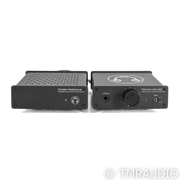 HeadAmp Gilmore Lite MK2 Headphone Amplifier; Golden Reference PSU