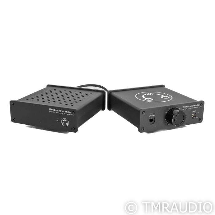 HeadAmp Gilmore Lite MK2 Headphone Amplifier; Golden Reference PSU