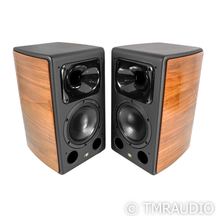 Unison Research Mini Max Bookshelf Speakers; Walnut Pair