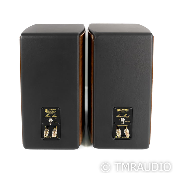 Unison Research Mini Max Bookshelf Speakers; Walnut Pair