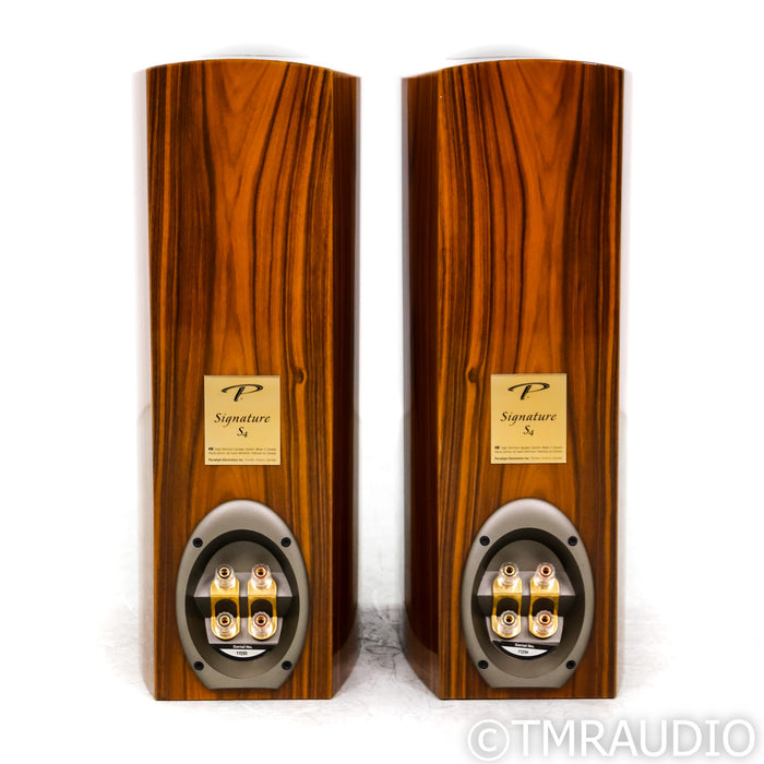 Paradigm Signature S4 Bookshelf Speakers; Rosewood Pair