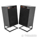 JBL 4312G Bookshelf Speakers; Black Pair with Stands