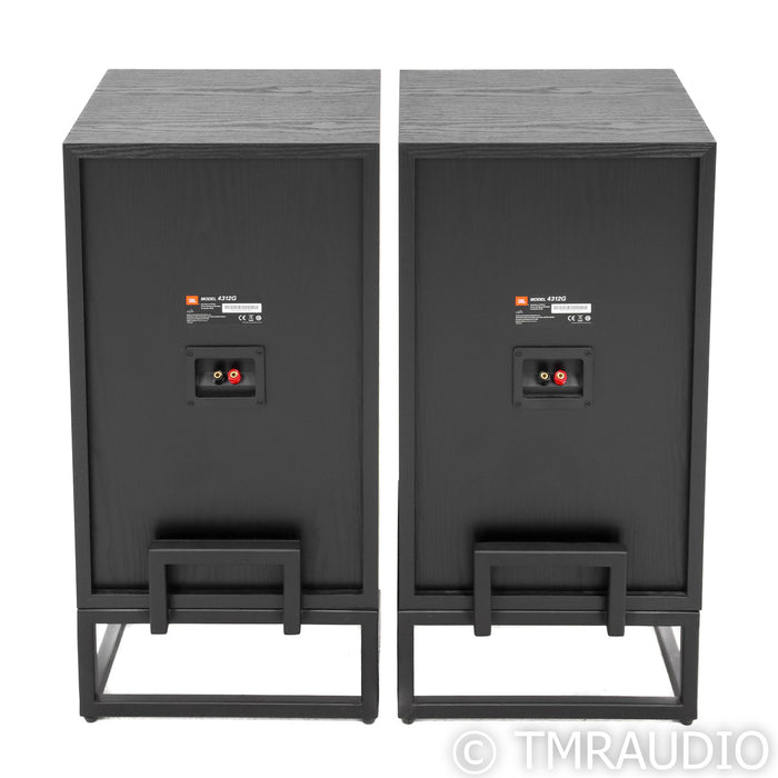 JBL 4312G Bookshelf Speakers; Black Pair with Stands