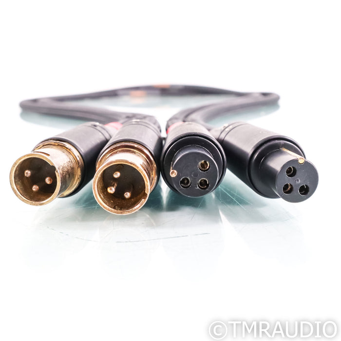 Cable Research Lab Bronze XLR Cables; 2m Pair Balanced Interconnects
