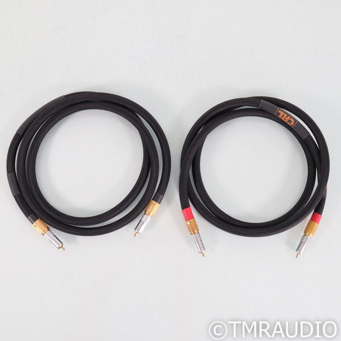 Cable Research Lab Bronze RCA Cables; 2m Pair Interconnects