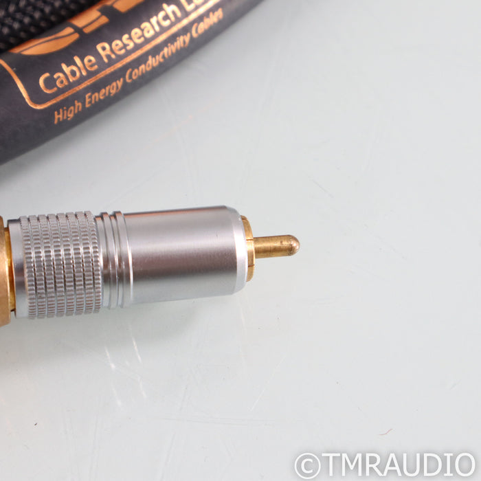 Cable Research Lab Bronze RCA Cables; 2m Pair Interconnects
