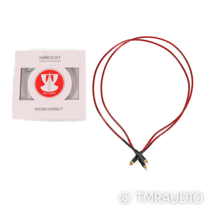 Nordost Leif Red Dawn RCA Cables; 1m Pair Interconnects