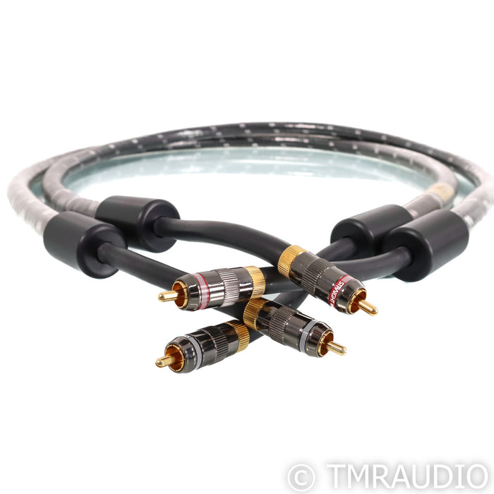 Straight Wire Crescendo 3 RCA Cables; 1.5m Pair Interconnects
