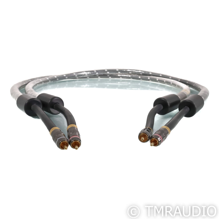 Straight Wire Crescendo 3 RCA Cables; 1.5m Pair Interconnects