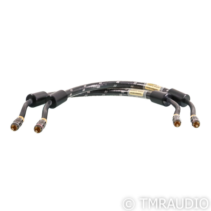 Straight Wire Crescendo 3 RCA Cables; 0.5m Pair Interconnects