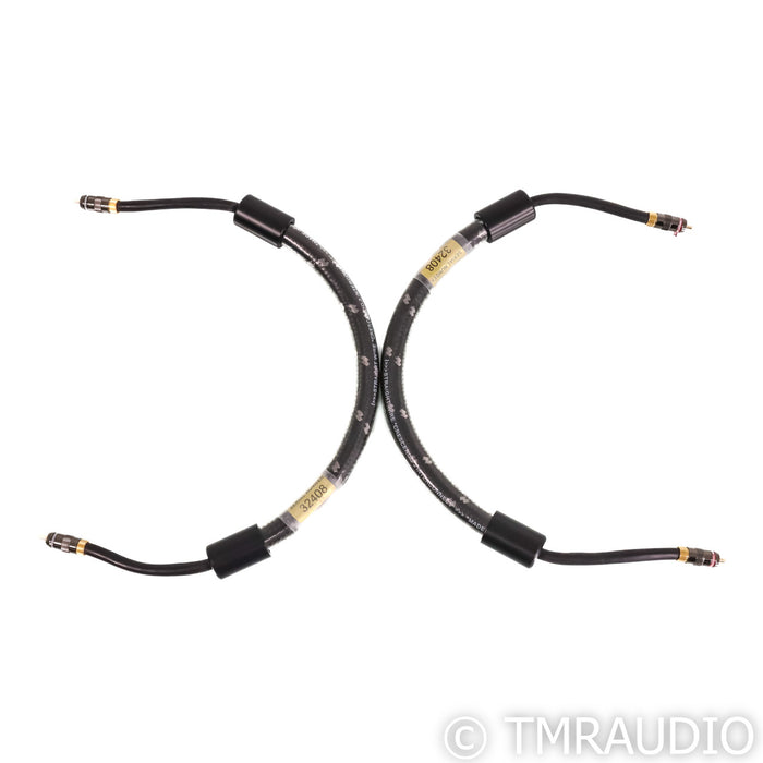 Straight Wire Crescendo 3 RCA Cables; 0.5m Pair Interconnects