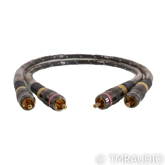 Straight Wire Virtuoso R RCA Cables; 0.5m Pair Interconnects