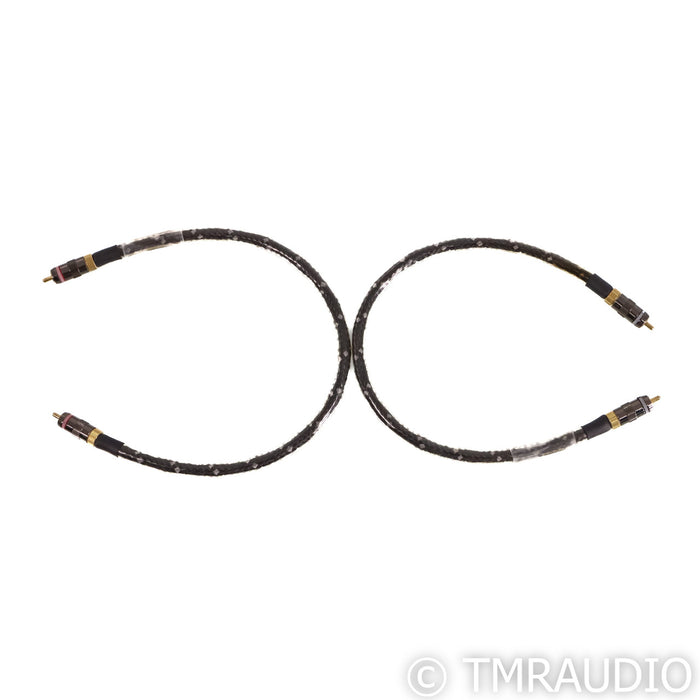 Straight Wire Virtuoso R RCA Cables; 0.5m Pair Interconnects