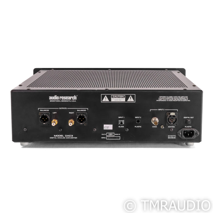 Audio Research DAC3 Tube DAC; D/A Converter