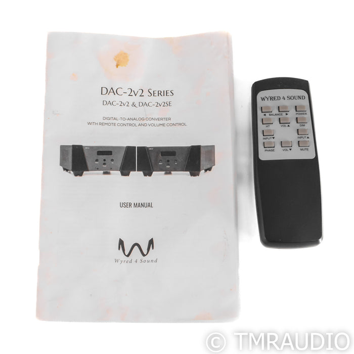 Wyred 4 Sound DAC-2v2 D/A Converter; Femto Clock Upgrade