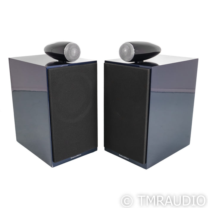 B&W 705 Signature Bookshelf Speakers; Midnight Blue Pair