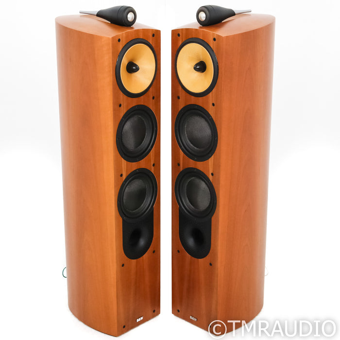 Bowers & Wilkins B&W Nautilus 804 Floorstanding Speakers; Cherrywood Pair