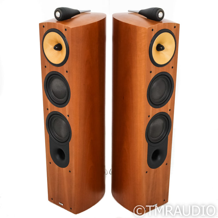 Bowers & Wilkins B&W Nautilus 804 Floorstanding Speakers; Cherrywood Pair