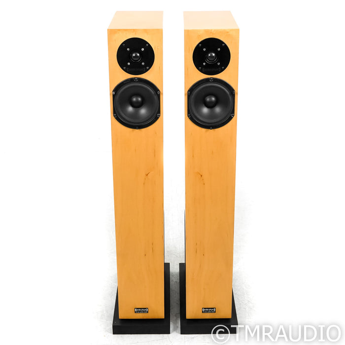 Audio Physic Yara II Superior Floorstanding Speakers; Light Maple Pair
