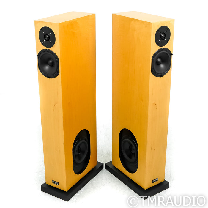Audio Physic Yara II Superior Floorstanding Speakers; Light Maple Pair