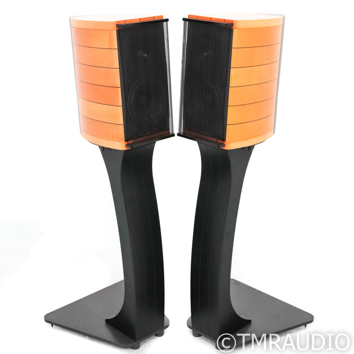 Sonus Faber Cremona Auditor Bookshelf Speakers; Maple Pair w/ Stands