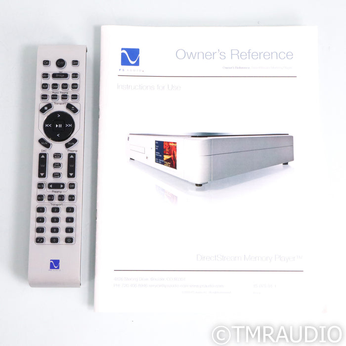 PS Audio DirectStream Memory Player CD & SACD Transport