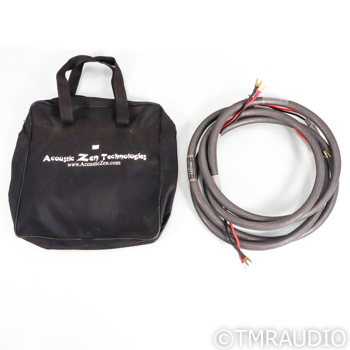Acoustic Zen Satori Speaker Cables; 2.4m Pair