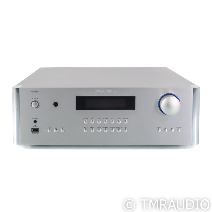 Rotel RC-1590 Stereo Preamplifier; MM Phono; AS-IS (No Network)