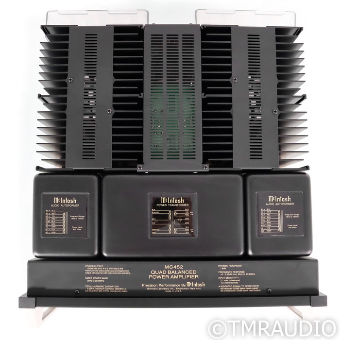 McIntosh MC452 Stereo Power Amplifier