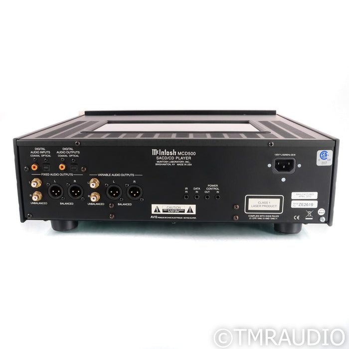 McIntosh MCD500 CD & SACD Player