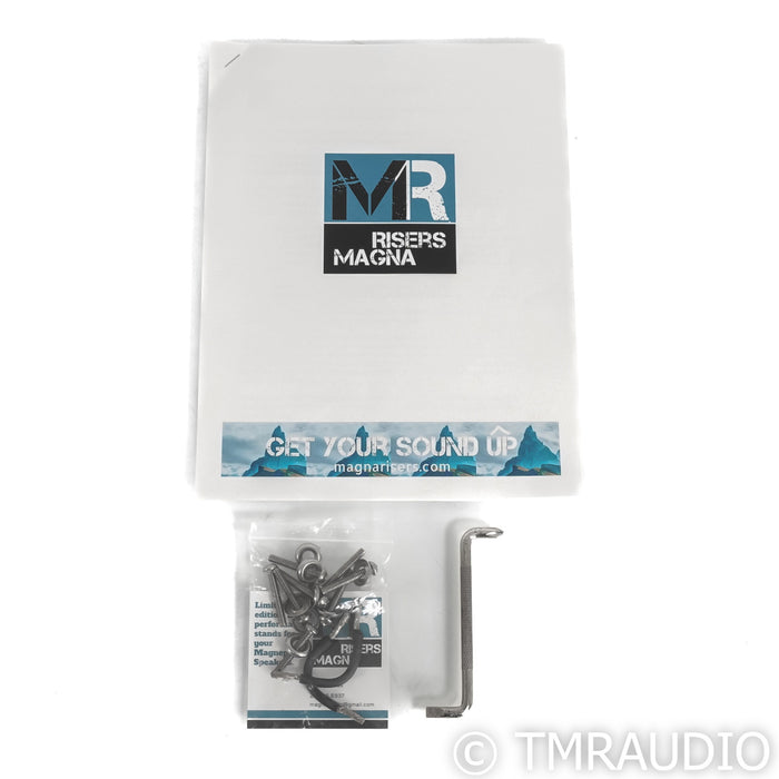 Magna Risers MultiRiser Mk7; Black Pair for Magnepan LRS