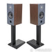 Focal Chora 806 Bookshelf Speakers; Dark Wood Pair with Stands
