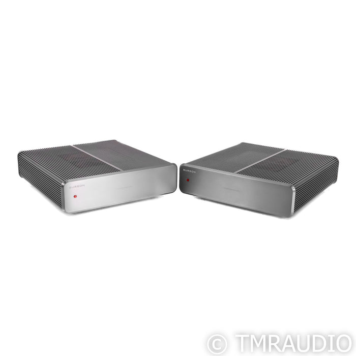 Burson Audio Timekeeper 3X GT Monoblock Power Amplifiers; Pair w/ Mothership 02