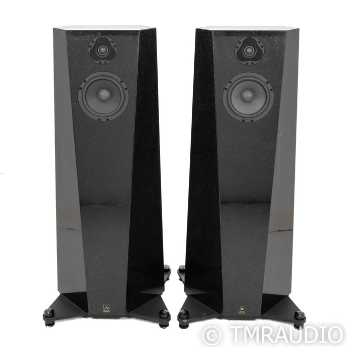 Acora Acoustics SRC-1 Floorstanding Speakers; Black Granite Pair