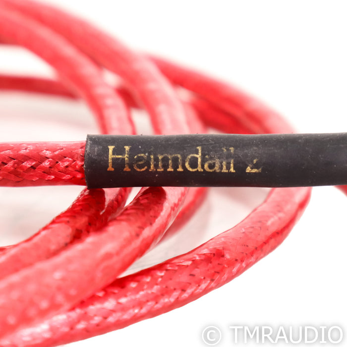 Nordost Heimdall 2 RCA Cables; 2m Pair Interconnects