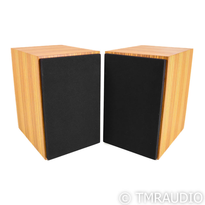 Omega Speaker Systems The Seven Bookshelf Speakers / Monitors; Zebrawood Pair
