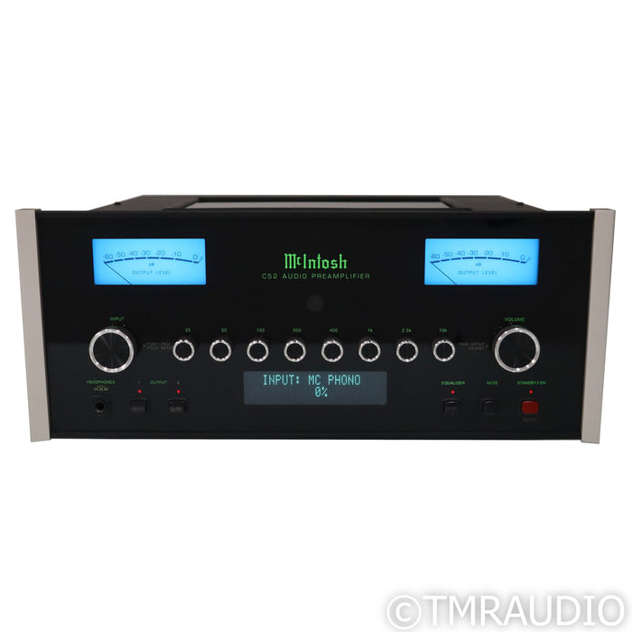 McIntosh C52 Stereo Preamplifier; MM & MC Phono
