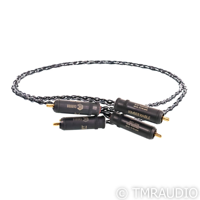 Kimber Kable Carbon RCA Cables; 0.75m Pair Interconnects (Open Box)