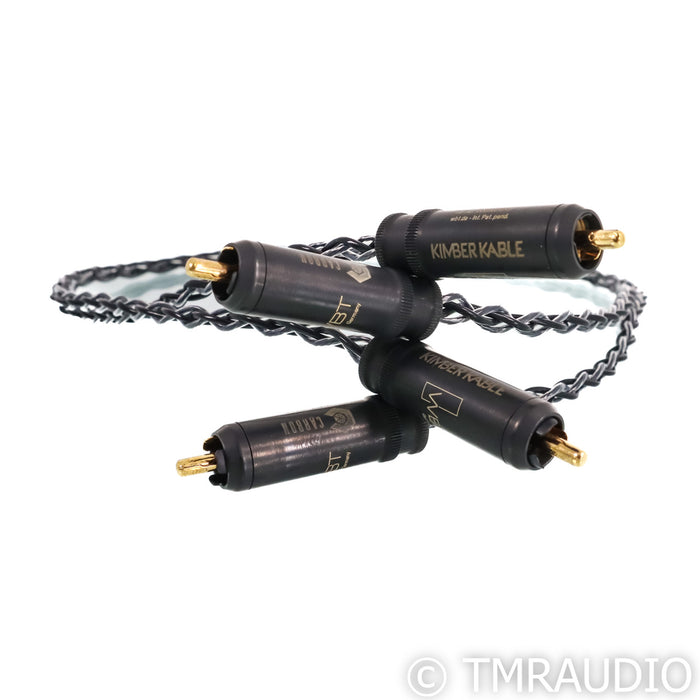 Kimber Kable Carbon RCA Cables; 0.75m Pair Interconnects (Open Box)