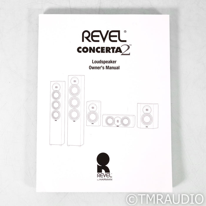 Revel Concerta2 C25 Center Channel Speaker; Gloss Black