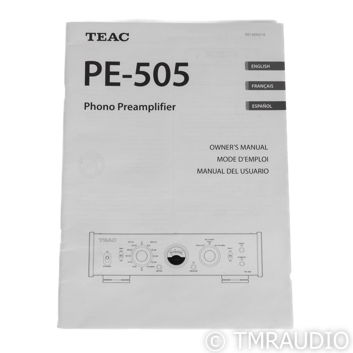 TEAC PE-505 MM & MC Phono Preamplifier