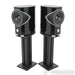 Fyne Audio  F1-8 Bookshelf Speakers; Black Pair with Stands